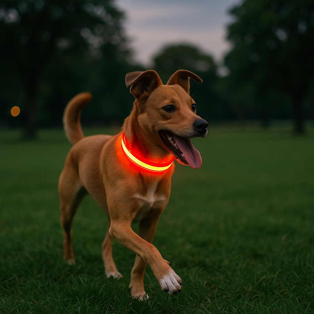 Collier lumineux chien - WoofLight