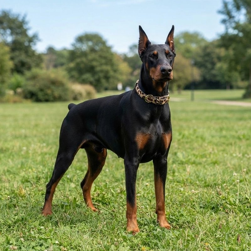 Collier Chien en léopard