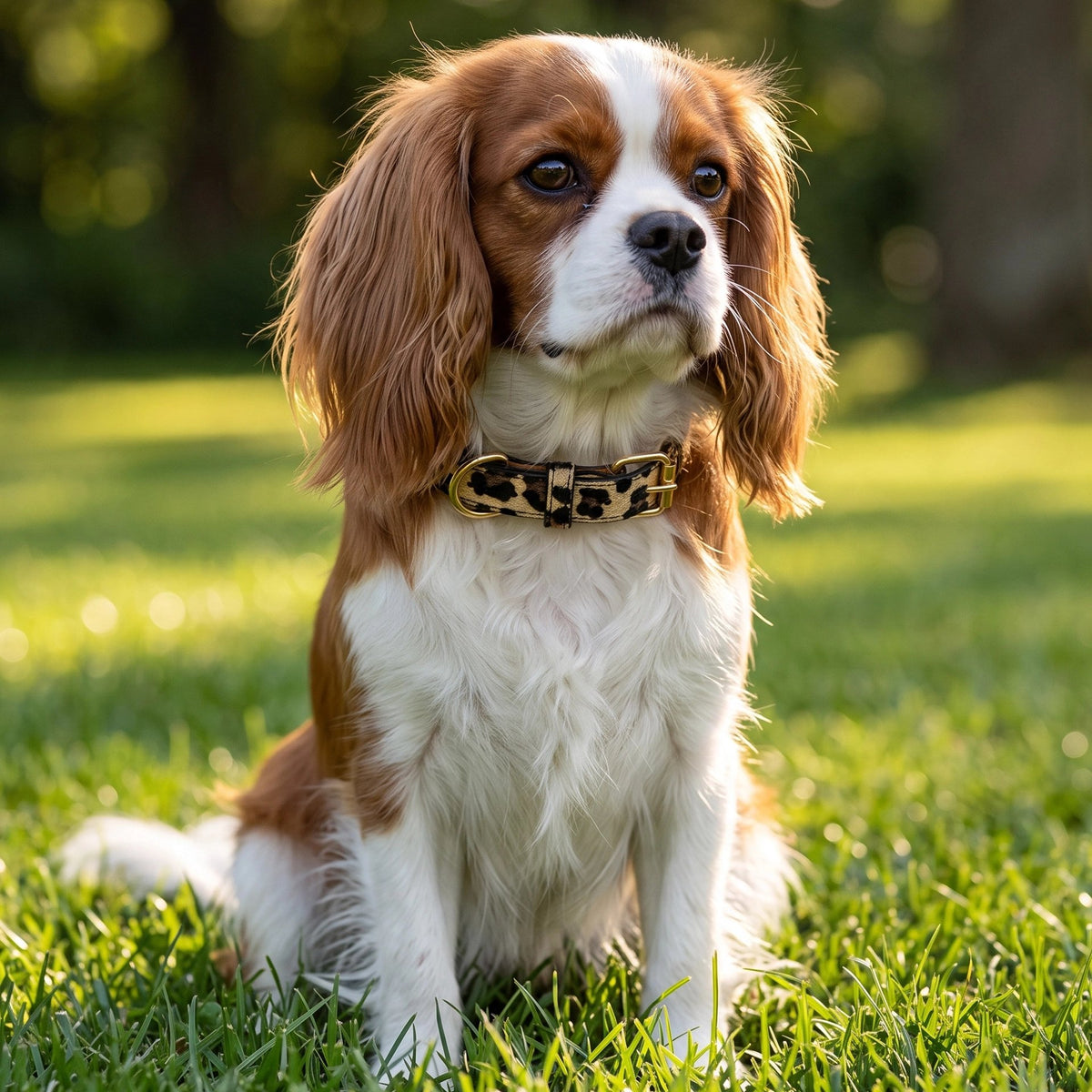 Collier Chien léopard