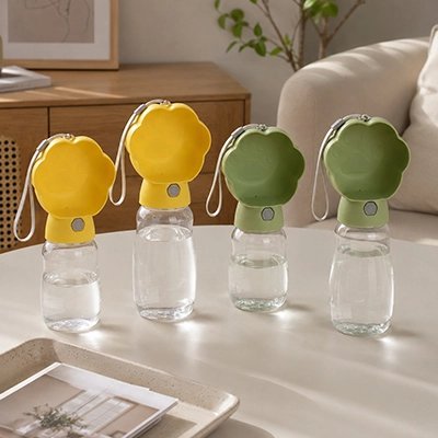 Gourdes pour chien jaune et vert