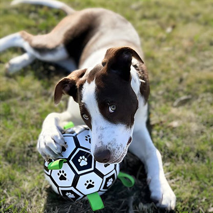 Jouet chien noir et blanc