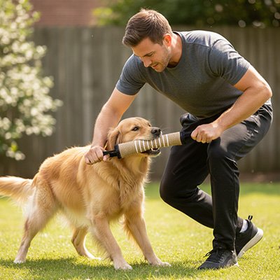 Jouet indestructible pour Chien noir