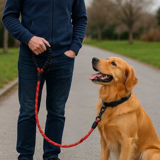 Laisse pour chien réfléchissante - Lighty™