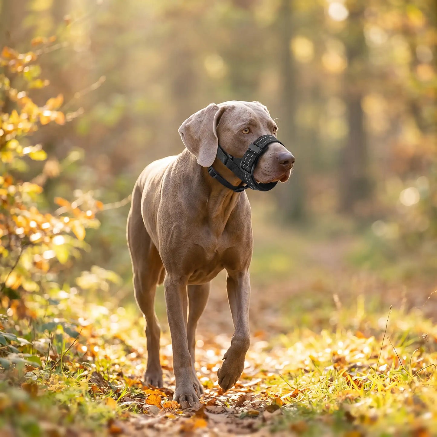 mesulière chien weimaraner