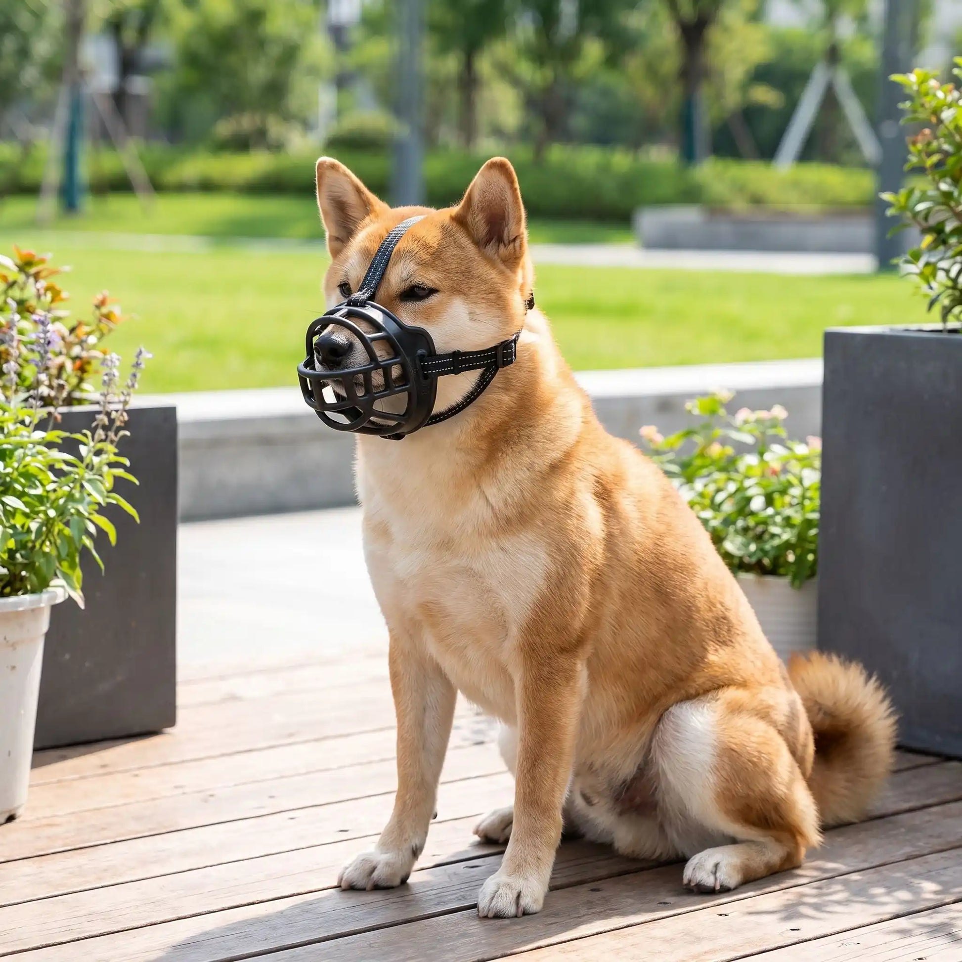 muselière shiba