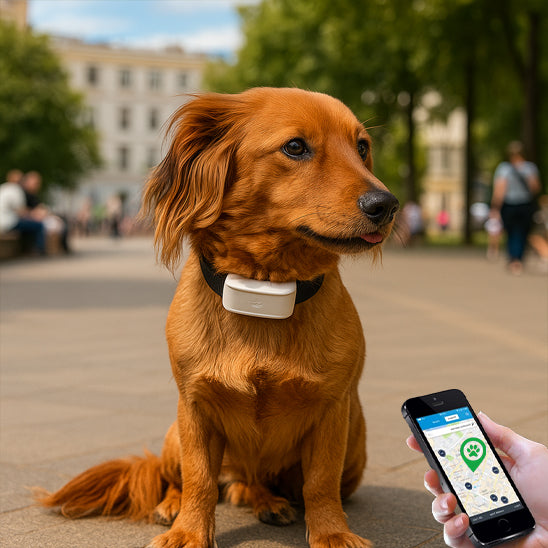 Collier GPS pour chien – Wouf'Track™